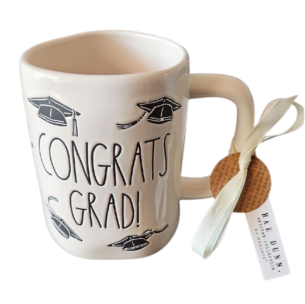 Rae Dunn CONGRATS GRAD! Mug, NWT